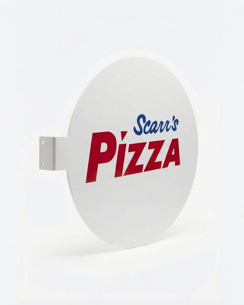 Round blade sign - large