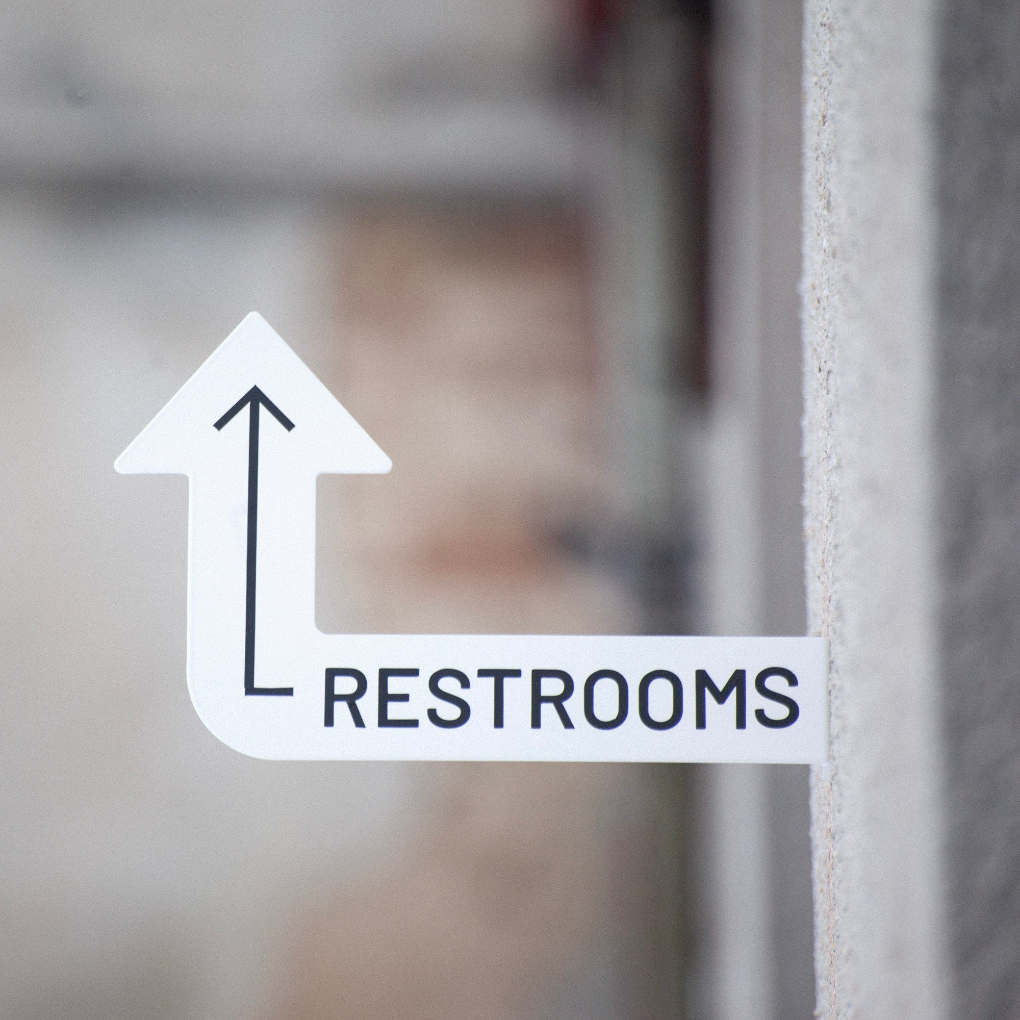 Directional arrow sign