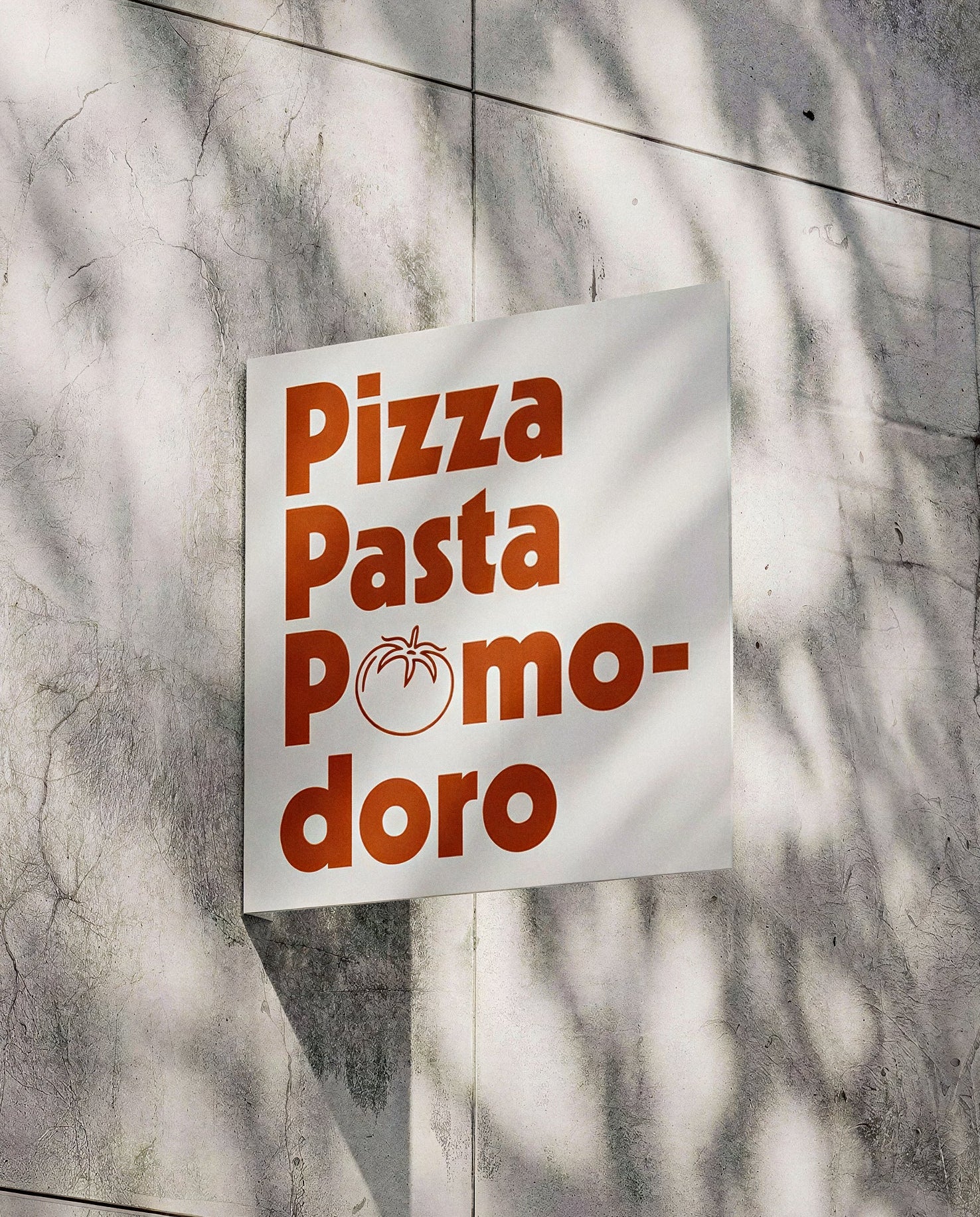 Square blade sign